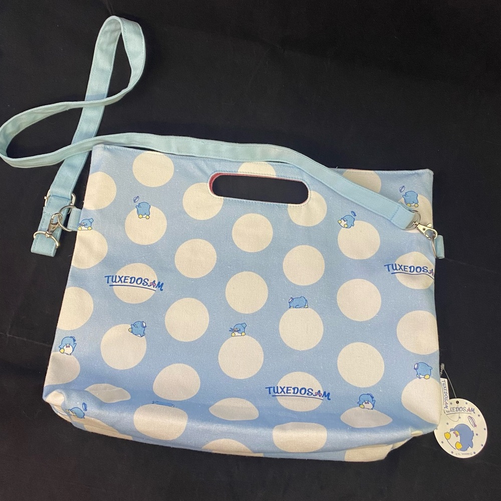 Sanrio Tuxedo Sam Tote Purse Bag w/ Tag Japan Exclusive